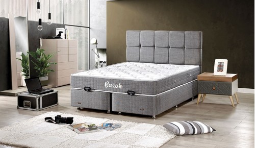 Barok Yatak Baza Başlık - 100x200