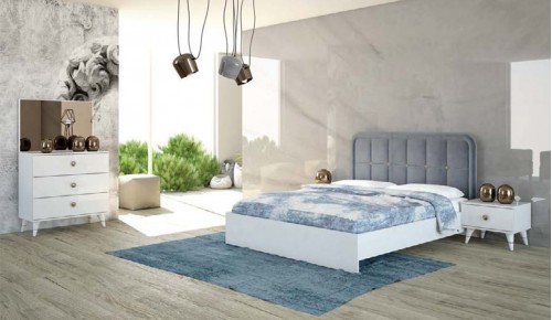 Venüs Yatak Odası Takımı - Beyaz