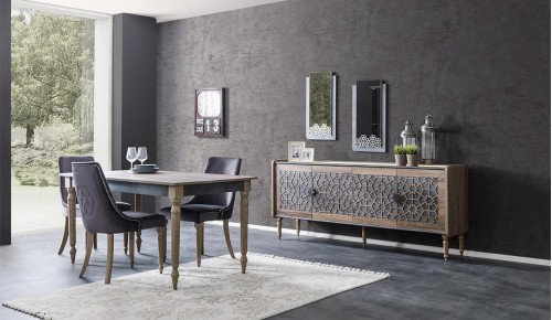 Hünkar Yemek Odası Takımı