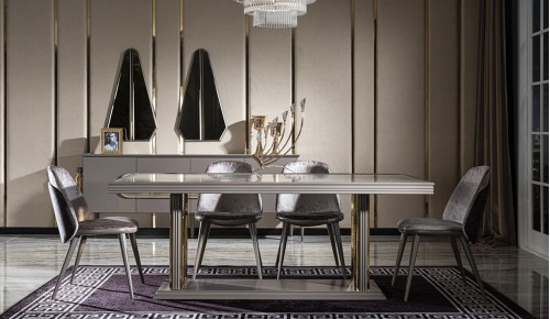 Lüx Mimoza Yemek Odası Takımı