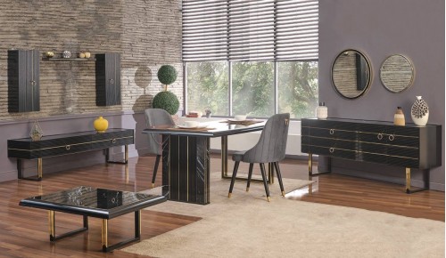 Zebra Yemek Odası Takımı Zebra Yemek Odası Takımı